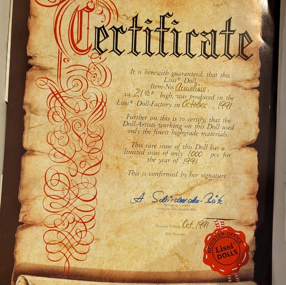 Vintage Lissi Doll - Picture 4 of 4